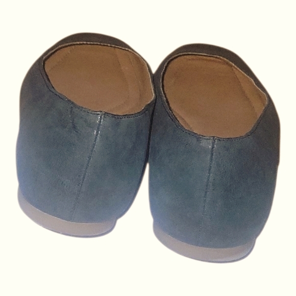 Lucky Brand Women's Black Square Toes Business Career Slip On Ballet Flats 9 1/2 - Picture 6 of 7